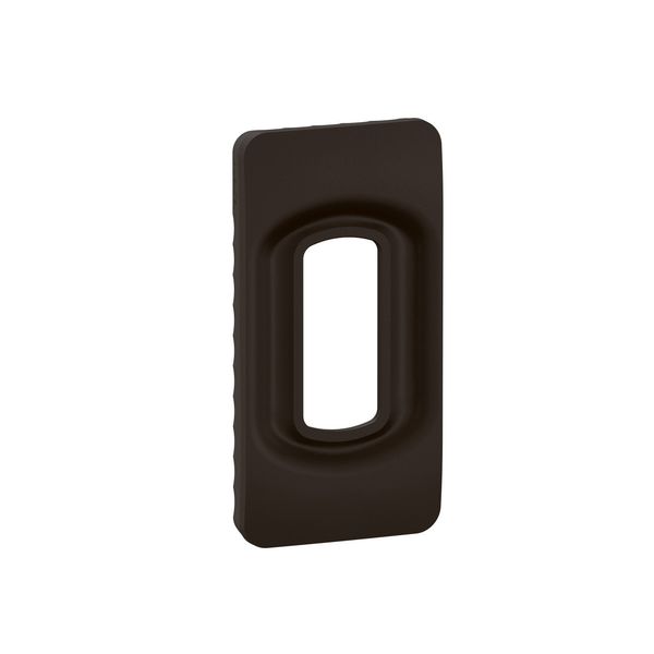 PLATE 1/2 GANG MAT BLACK image 5