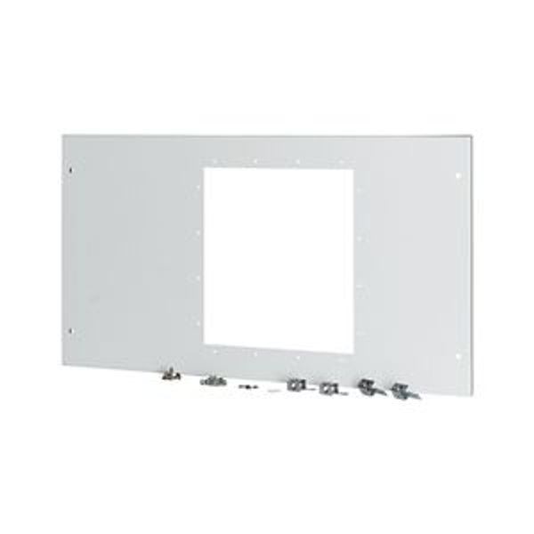 XTMPIX40WC-H550W1000 Front cover for IZMX40, withdrawable, HxW=550x1000mm, grey image 4