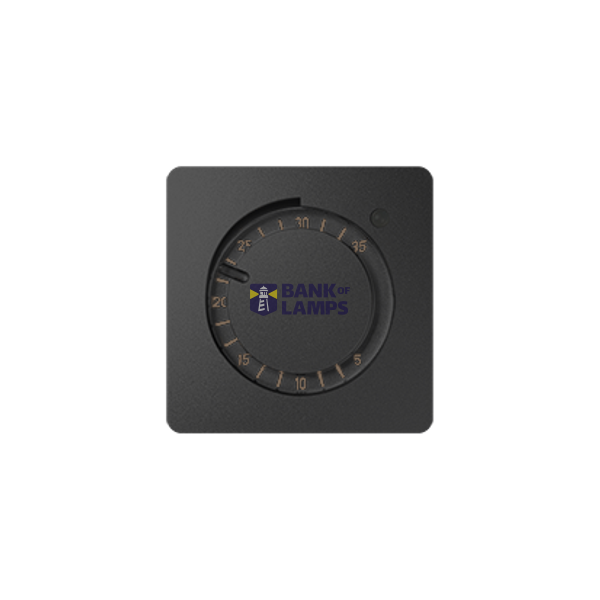 Cover for thermostat, Graphite image 1