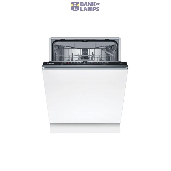 Bosch Dishwasher | SMV2HVX02E | Built-in | Width 59.8 cm | Number of place settings 14 | Number of programs 5 | Energy efficiency class D | Display | AquaStop function | Black image 1