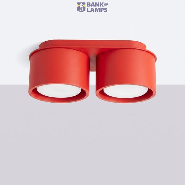 Ceiling lamp MODO 2 red Gx53 image 2