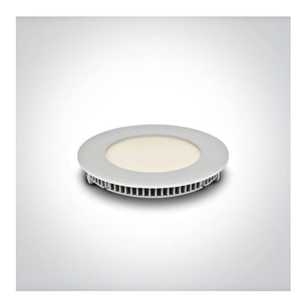 Sutil Round2 LED 8W 640lm 3K/4K/5,7K IP20 230V 120ø white image 1