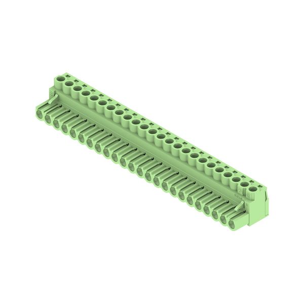 PCB plug-in connector, female plug, 5.08 mm, Number of poles: 24, 180°, Clamping yoke connection, Clamping range, max. : 4 mm², Box image 3
