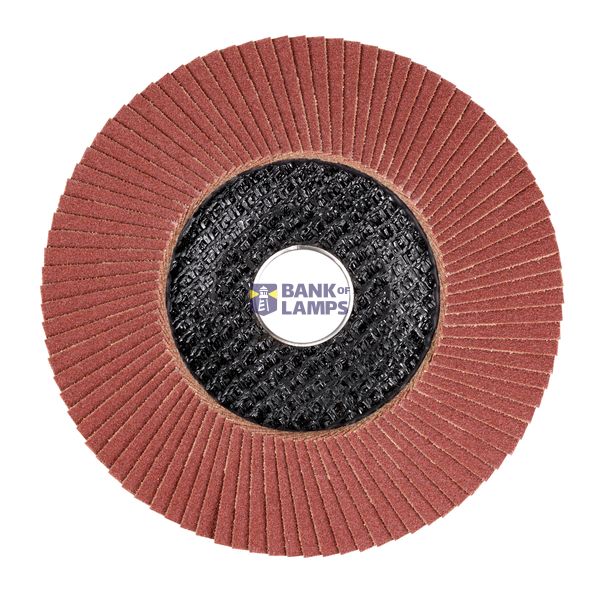 Alum. Ox Flap disc, 125x22 120g image 1