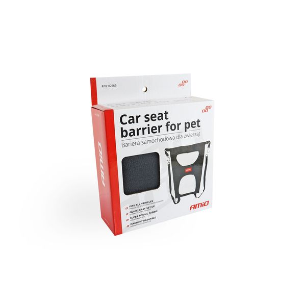 Pet back seat barrier image 1
