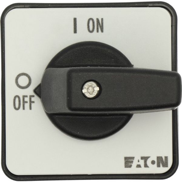 T0-1-8200/EZ On-Off switch, 1 pole, 20 A, 90 °, center mounting image 3