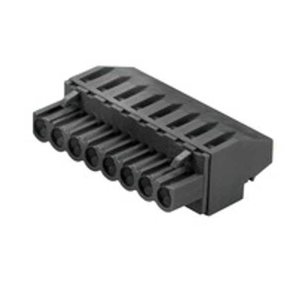 PCB plug-in connector, female plug, 5.08 mm, Number of poles: 8, 270°, Clamping yoke connection, Clamping range, max. : 3.31 mm², Box image 1