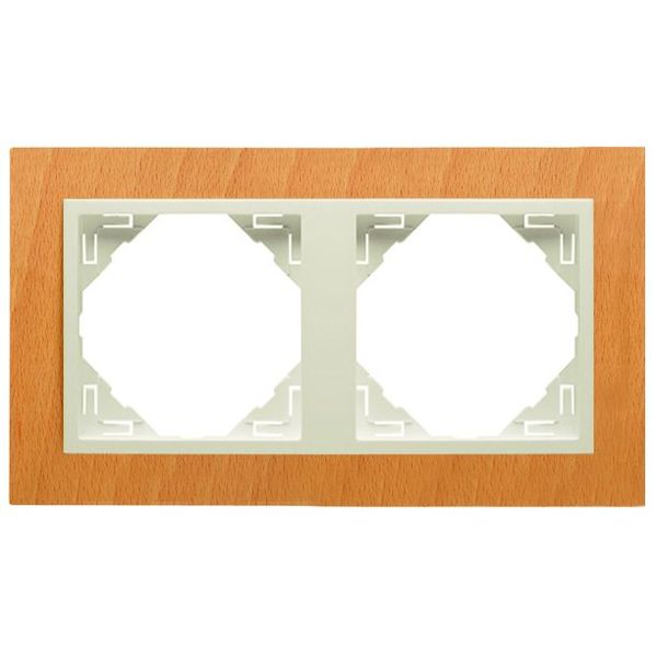 DOUBLE FRAME BEECH/PEARL image 2