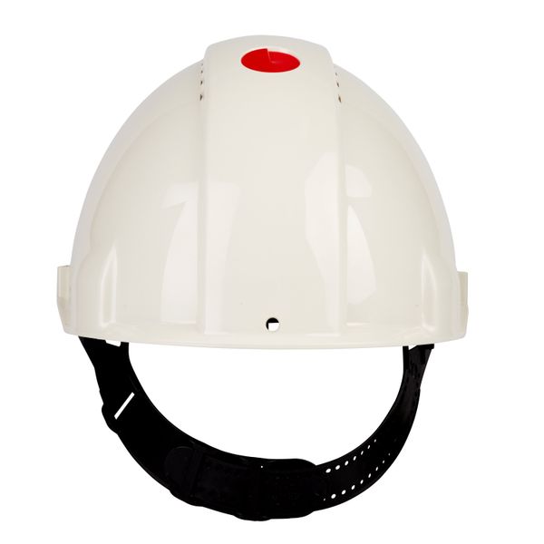 3M™ Hard Hat, Uvicator, Pinlock, Ventilated, Plastic Sweatband, White, image 2
