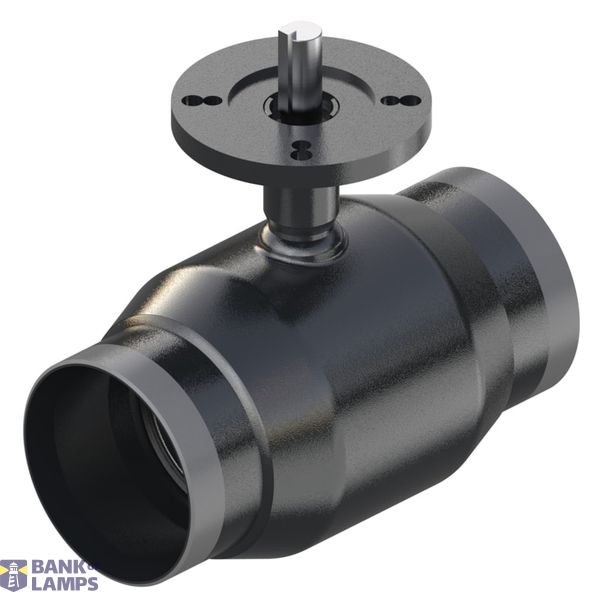 Ball valves, JIP-WW, RB, Gear flange, Reduced Bore, PN 25, DN 150, Welded image 1