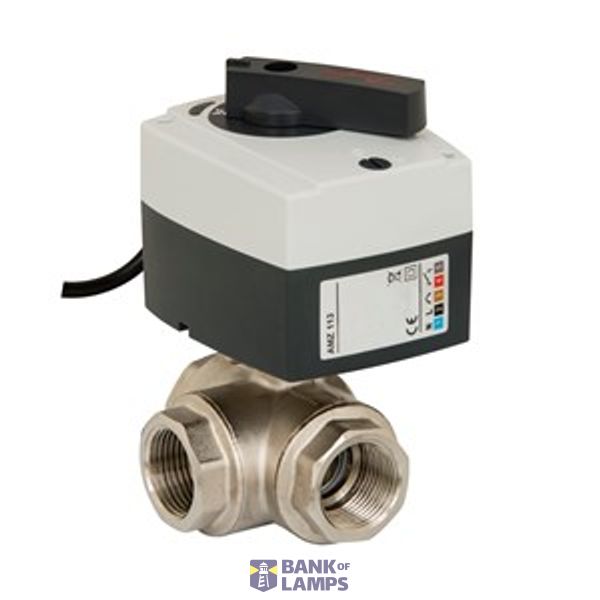 AMZ 113, 3-way motorized ball valve. Size DN25 1", 24V, 3P image 2