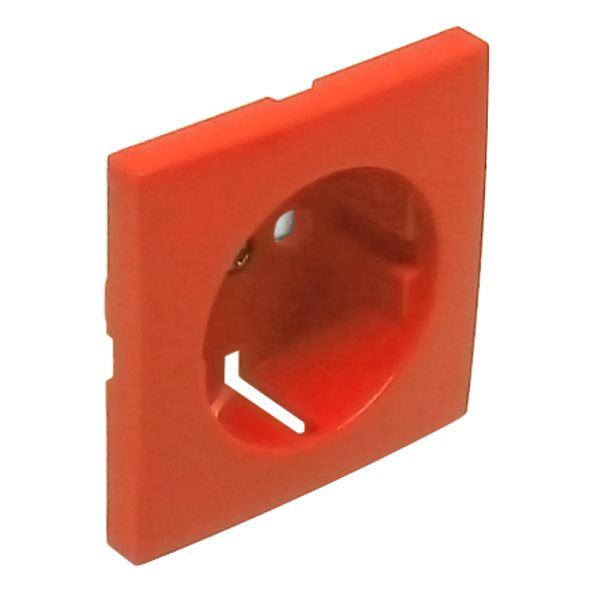 SAF COV PLAT F/EARTH SOCKET (SKO TYPE) ORANGE image 1