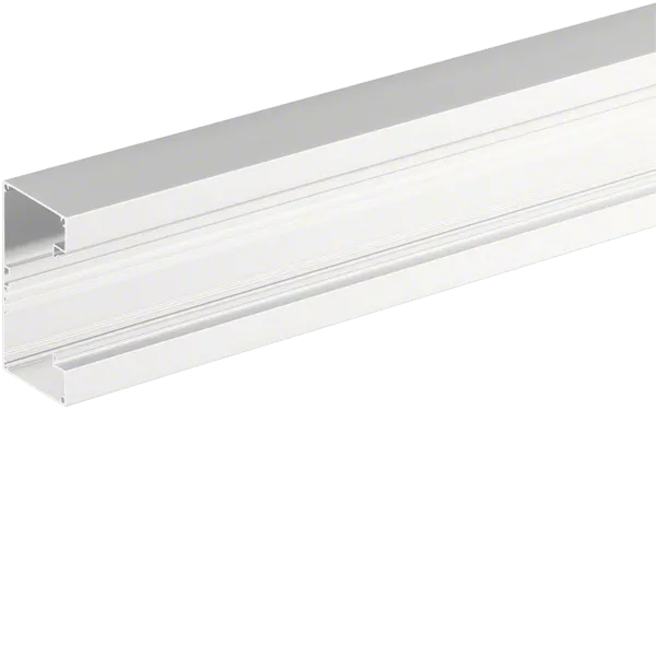 Aluminium project duct UT 80x130, pure white image 1
