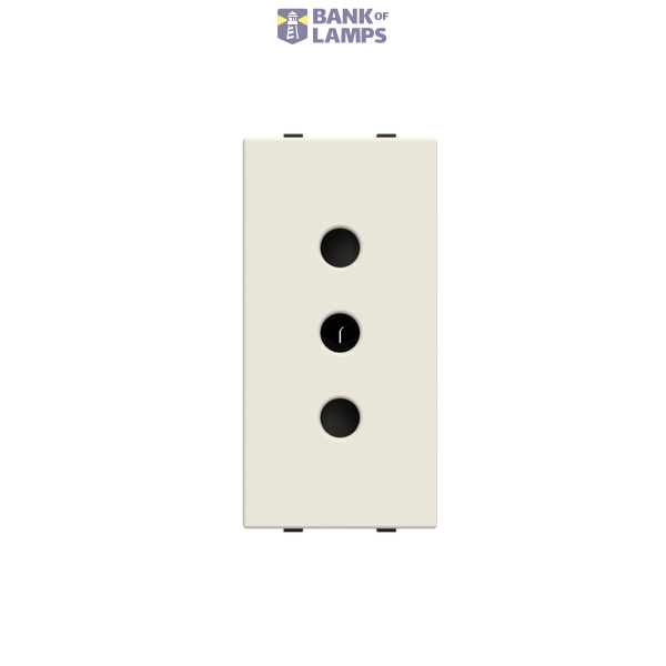 Socket outlet IT P11 10A - 1M - White image 1