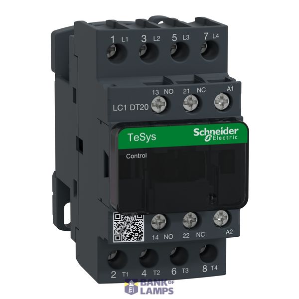 CONT 4P 20A-AC1 1S+1O 120V 50/60HZ image 1