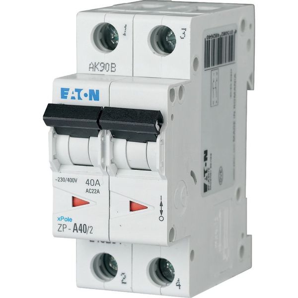 ZP-A40/2 Off switch, 2p, 40A image 2