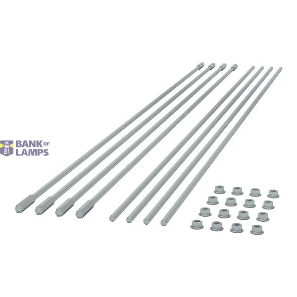 Supporting Rods 1500 mm x8 Zinc image 1