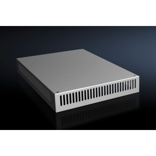 VX Roof plate, WD: 400x600 mm, IP 2X, H: 72 mm, with ventilation hole image 1