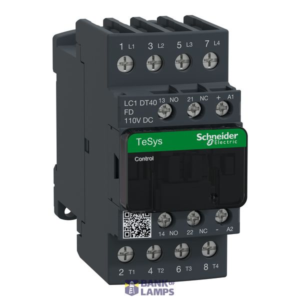 CONT 4P 40A-AC1 1S+1O 110V DC image 1