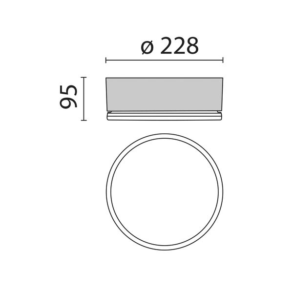 DROP 22 LED SMD 11W 3000K GREY image 9