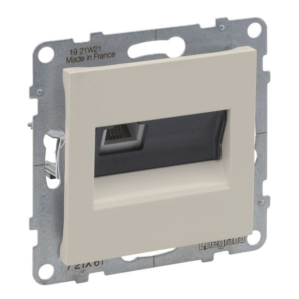 RJ11 SOCKET IVORY image 1