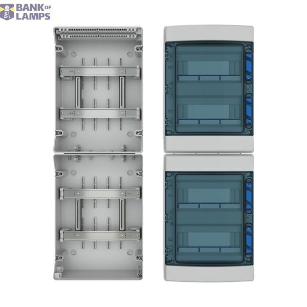 Surface Mounted Board, IP65, IK08, 4-rows 48 modules with screw termin image 7