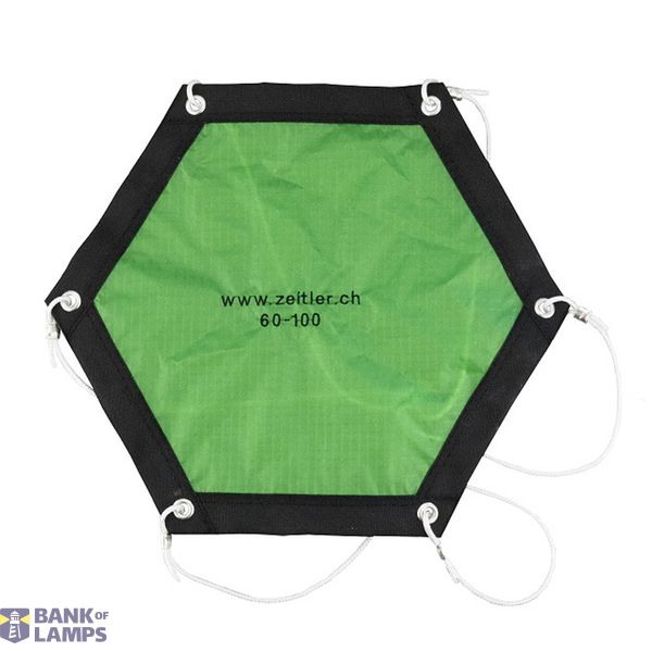 Pulling parachute, green, Ø 60–100 mm, for EZ100 & EZ300 image 1