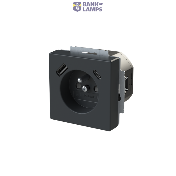 20 MUCB2USBAC-94-507 | gn 230V USB A+C | Basic55 94 alpine white image 2