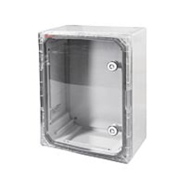 Cabinet MAGNA 39134-T, 400x300x165mm, transparent door, IP65 image 1