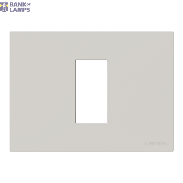 Frame - 1-gang / 1-module - Niessen logo - Basic - Dune image 1