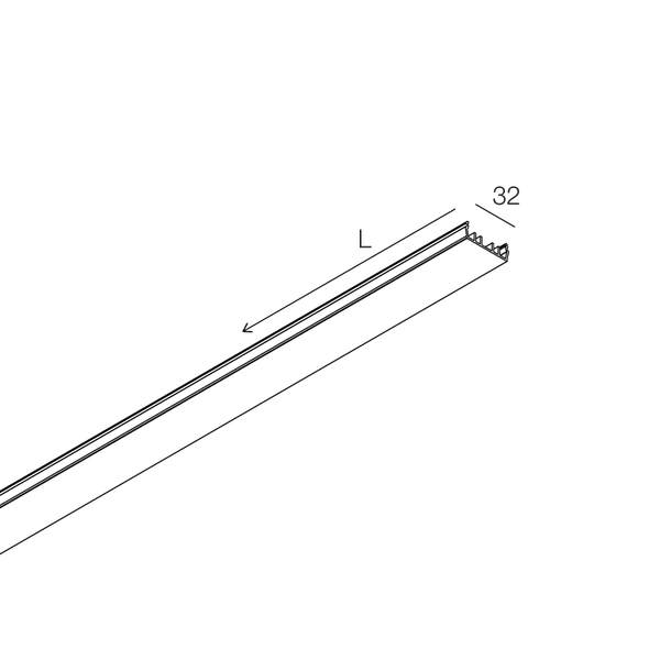 HERO M: SCH.CIECO L1272MM NE image 1
