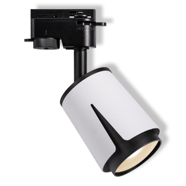 TRACK 1-PH SPOT COLLAR GU10 WT OSRAM image 1