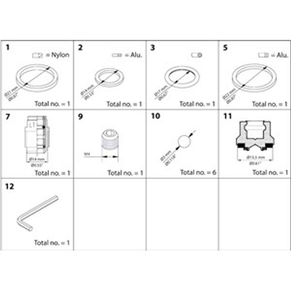 SVA Overhaul kit DN 6-10 image 1