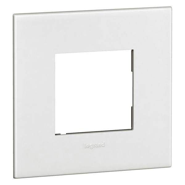 Plate Arteor 2-module 1-gang British Standard White image 1