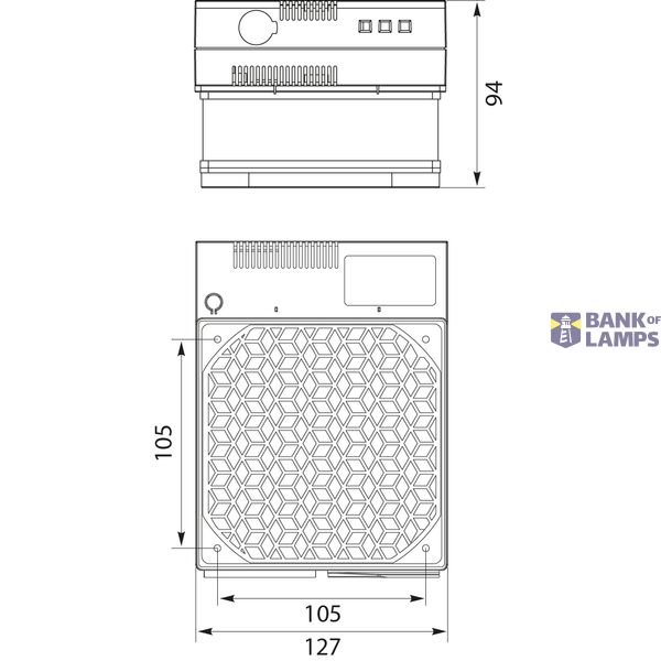 Compact heater with fan WEG149 image 2