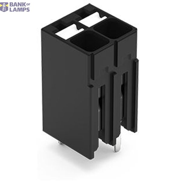 THR PCB terminal block push-button 1.5 mm² black image 1