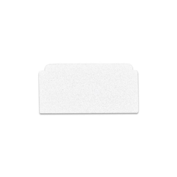 End cap for PG2 without hole, white, 1pc image 1