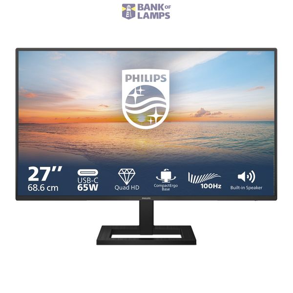 Philips | 27E1N1600AE/00 | 27 " | IPS | 16:9 | 100 Hz | 4 ms | 2560 x 1440 pixels | 350 cd/m² | HDMI ports quantity 1 | Warranty 36 month(s) image 1