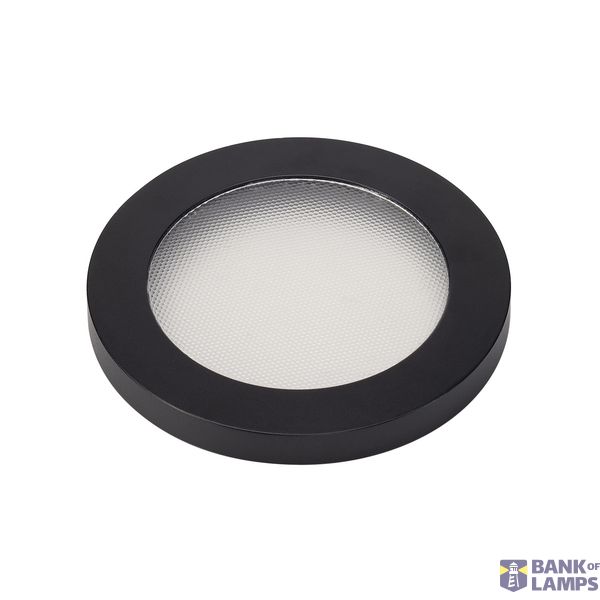 DECORATIVE RING with tructured diffuser ENOLA_C, round,black image 1