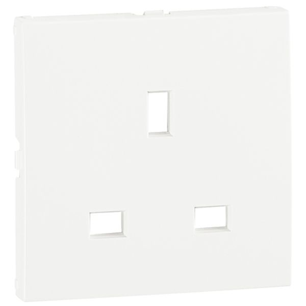 COV PLAT F/SAF EARTH SOCK(BRITISH TYPE) WHITE image 1