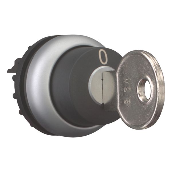 M22-WRS-MS8 Key-operated actuator, maintained, 2 positions, MS8, Key withdrawable: 0, I, Bezel: titanium image 11