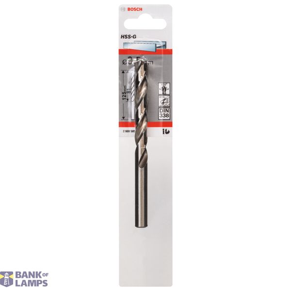 Metal drill bits HSS-G, DIN 338 9,5 x 81 x 125 mm 1 pcs. image 2