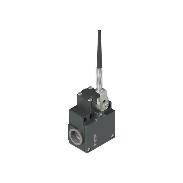 Position switch, coiled spring lever with plastic point image 1