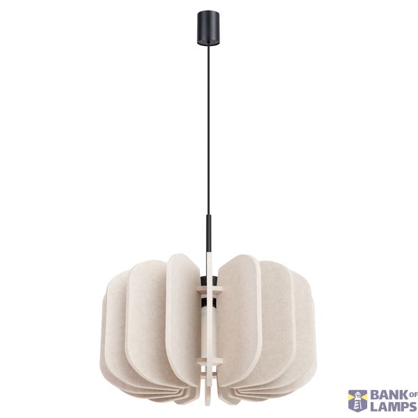 Pendant lamp MULA 45 beige image 2