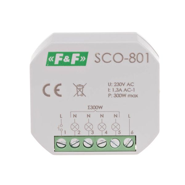 "no memory" lighting dimmer, flush-mounted, 230V AC 300W power supply image 36