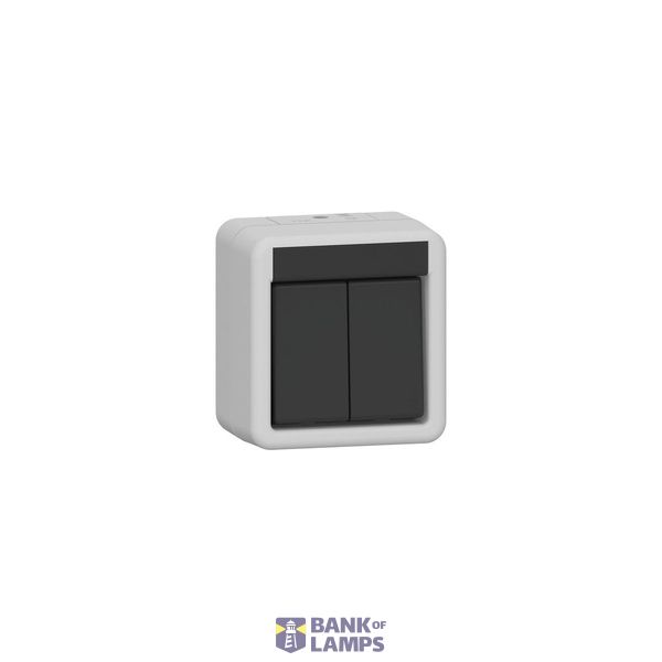 Gira series surface-mounted push button IP44 image 1