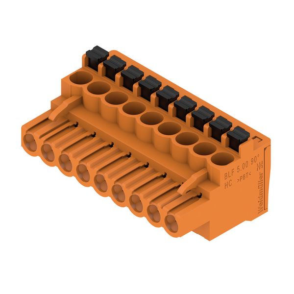 PCB plug-in connector, female plug, 5.00 mm, Number of poles: 9, 90°, PUSH IN with actuator, Clamping range, max. : 3.31 mm², Box image 4