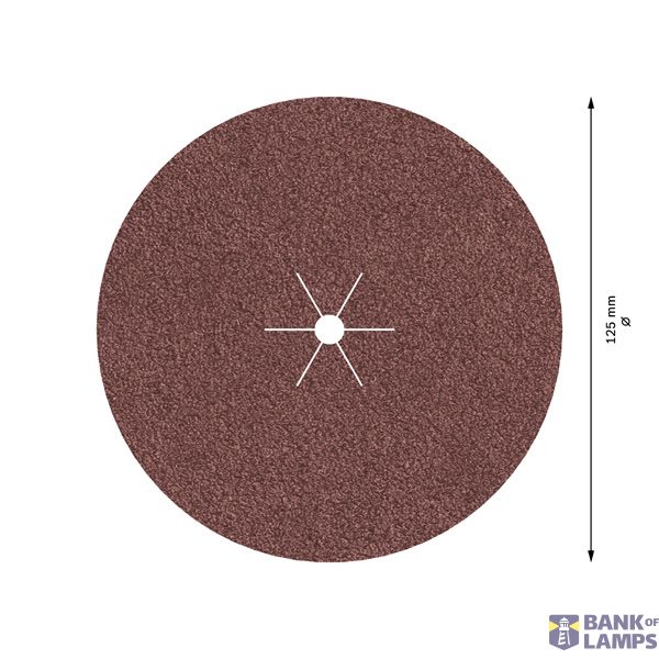 5-piece F460 sanding sheet set 125 mm, 60 image 2