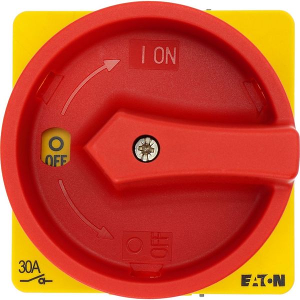 SVB-P3 Thumb-grip, red, lockable with padlock, for P3 image 37