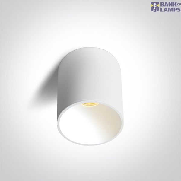 12114E/W/V WHITE 14W CCTV IP20 230V DARK LIGHT image 1